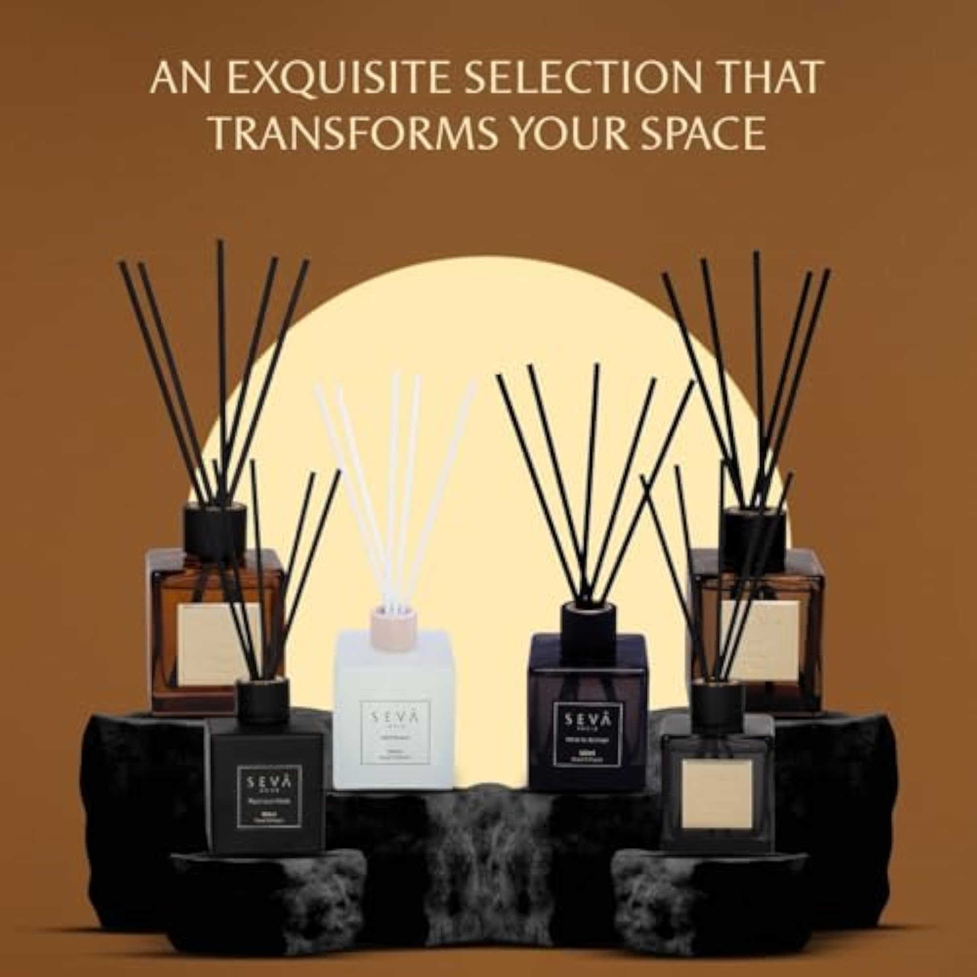White Tea Reed Diffuser, 500ml, Long-Lasting Scent
